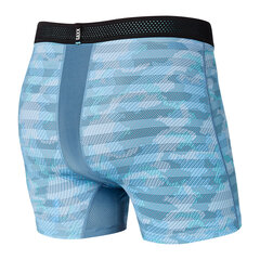 Bokseršorti vīriešiem, Saxx Droptemp Cool Mesh Boxer Brief Fly, Marine - Ice Shelf Camo 65122-600 цена и информация | Мужские трусы | 220.lv