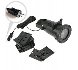 Светодиодный лазерный проектор Heckermann LBS-033, 12 Вт, 20 карт E19614081 цена и информация | Рождественские украшения | 220.lv