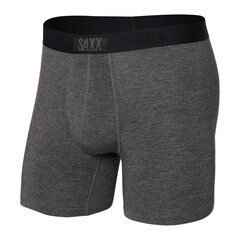 Bokseršorti vīriešiem, Saxx Vibe Super Soft Boxer Brief, Grafīts - Heather 65309-601 цена и информация | Мужские трусы Nek, черные | 220.lv