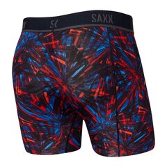 Bokseršorti vīriešiem, Saxx Kinetic Mesh Boxer Brief, Multi - Fireworks 65318-600 цена и информация | Мужские трусы Nek, черные | 220.lv