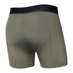 Bokseršorti vīriešiem, Saxx Kinetic HD Boxer Bocer Brief, Pelēks 65319-386 цена и информация | Мужские трусы Nek, черные | 220.lv