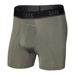 Bokseršorti vīriešiem, Saxx Kinetic HD Boxer Bocer Brief, Pelēks 65319-386 цена и информация | Мужские трусы Nek, черные | 220.lv