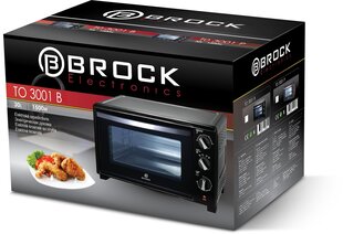 Brock Electronics TO 3001 B cena un informācija | Mini cepeškrāsnis | 220.lv