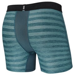 Bokseršorti vīriešiem, Saxx Droptemp Cool Mesh Boxer Brief Fly, Washed Teal - Heather 66742-601 cena un informācija | Vīriešu apakšbikses | 220.lv