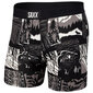 Bokseršorti vīriešiem, Saxx Vibe Super Soft Boxer Brief, Melns - Wintershadows 66774-601 cena un informācija | Vīriešu apakšbikses | 220.lv