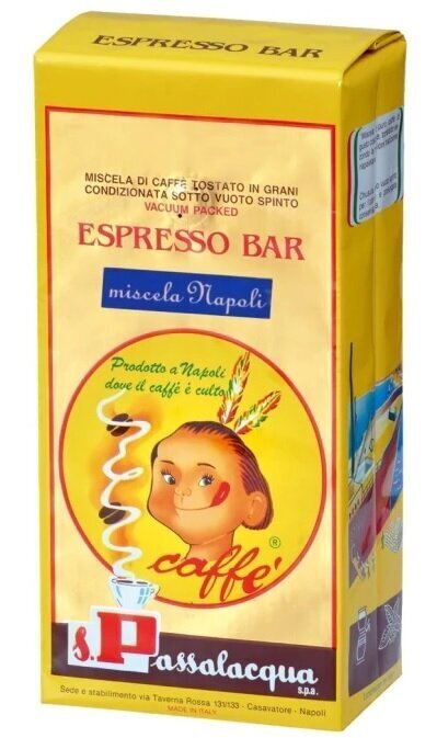 Kafijas pupiņas Passalacqua Miscela Napoli 1kg цена и информация | Kafija, kakao | 220.lv