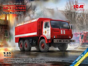 Līmējošais modelis ICM 35003 Hose Fire Truck AR-2 (43105) 1/35 цена и информация | Склеиваемые модели | 220.lv