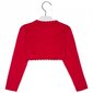 MAYORAL sarkana adīta bolero jaciņa cena un informācija | Jakas, džemperi, žaketes, vestes meitenēm | 220.lv