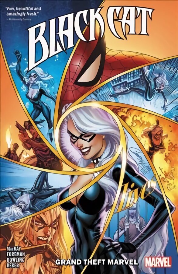 Black Cat Vol. 1: Grand Theft Marvel cena un informācija | Fantāzija, fantastikas grāmatas | 220.lv