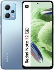 Xiaomi Redmi Note 12 5G 4/128GB Ice Blue MZB0CYWEU цена и информация | Мобильные телефоны | 220.lv