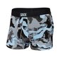 Bokseršorti vīriešiem, Saxx Vibe Super Soft Trunk, Zils - Camo Flora 67178-601 cena un informācija | Vīriešu apakšbikses | 220.lv