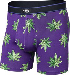 Bokseršorti vīriešiem, Saxx Daytripper Boxer Brief Fly, Purple - Purplehaze 67243-601 cena un informācija | Vīriešu apakšbikses | 220.lv