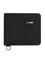 Pret-zādzību maks Pacsafe RFIDsafe Bifold, poliesters, Melns 67268-UNIW cena un informācija | Pacsafe Tūrisma piederumi | 220.lv