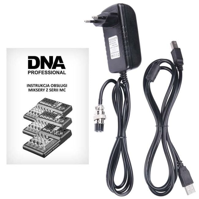 DNA MC06X analogais audio mikšerpults USB interfeiss 6 kanāli цена и информация | Dj pultis | 220.lv