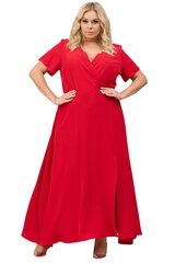 Длинное платье FIOMENA, красное цена и информация | Платья | 220.lv