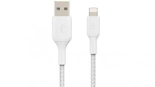 Belkin CAA002bt1MWH, Lightning - USB-A, 1 m cena un informācija | Savienotājkabeļi | 220.lv