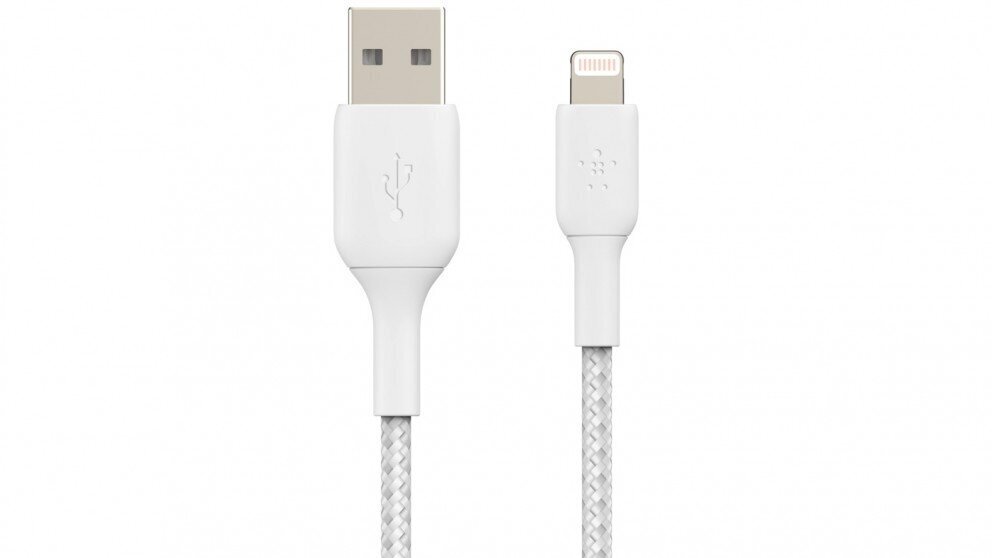 Belkin CAA002bt1MWH, Lightning - USB-A, 1 m cena un informācija | Savienotājkabeļi | 220.lv