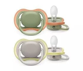 Пустышка Philips Avent Ultra Air SCF085/20, 6-18 месяцев, 2 штуки цена и информация | Соски на бутылочку | 220.lv