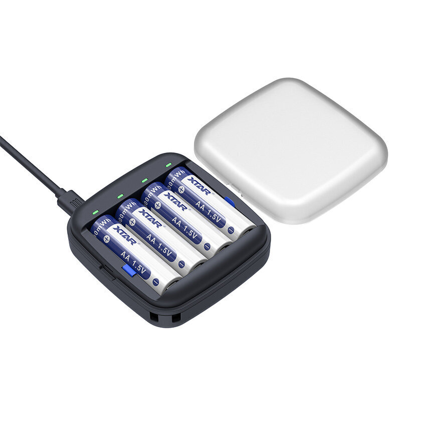 Xtar akumulatoru lādētājs ET4S цена и информация | Akumulatori, lādētāji un piederumi | 220.lv