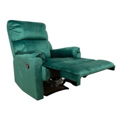 Krēsls Home4you Gustav, zaļš cena un informācija | Atpūtas krēsli | 220.lv