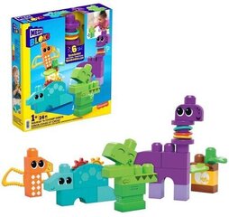 Komplekts Dinozaurs Mega Bloks цена и информация | Игрушки для малышей | 220.lv