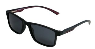 Saulesbrilles vīriešiem Dark Side SP 104 C01 55-18, melns ar sarkanu cena un informācija | Saulesbrilles  vīriešiem | 220.lv