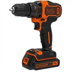 BD Skrūvgriezis 18V/1x1,5AH BDCDD186K-XK cena un informācija | Black & Decker Mājai un remontam | 220.lv