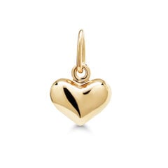Золотой кулон кулон сердце 8мм цена и информация | Украшения на шею | 220.lv