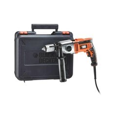 BLACK+DECKER PLAKANAIS URBIS 850W 2-ĀTRUMU KOMPLEKSS KR8542K cena un informācija | Skrūvgrieži, urbjmašīnas | 220.lv