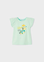 Mayoral футболка для девочек с короткими рукавами 3071/52 цена и информация | Рубашки для девочек | 220.lv