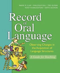 Record of Oral Language cena un informācija | Sociālo zinātņu grāmatas | 220.lv