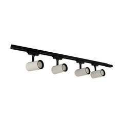 LUTER 4xgu10 balts sliedes apgaismojuma kronšteins (4 gab.)/sliedes STRÜHM 185x1000x62mm cena un informācija | Iebūvējamās lampas, LED paneļi | 220.lv