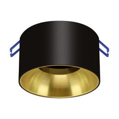 PANAMA c melns/zelts dekoratīvais gredzens STRÜHM 65x85x85mm цена и информация | Потолочные светильники | 220.lv