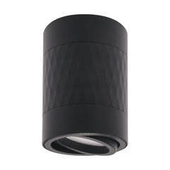 Черный потолочный светильник STRÜHM, 100x70x70 мм цена и информация | Потолочные светильники | 220.lv