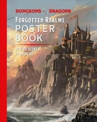 Dungeons & Dragons Forgotten Realms Poster Book cena un informācija | Mākslas grāmatas | 220.lv