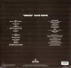 David Bowie - "Heroes", LP, vinila plate, 12" cena un informācija | Vinila plates, CD, DVD | 220.lv