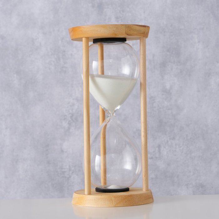 Boltze smilšu pulkstenis Orge 11x11x24 cm cena un informācija | Interjera priekšmeti | 220.lv