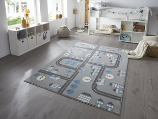 Bērnu paklājs Town 80x150 cm cena un informācija | Paklāji | 220.lv