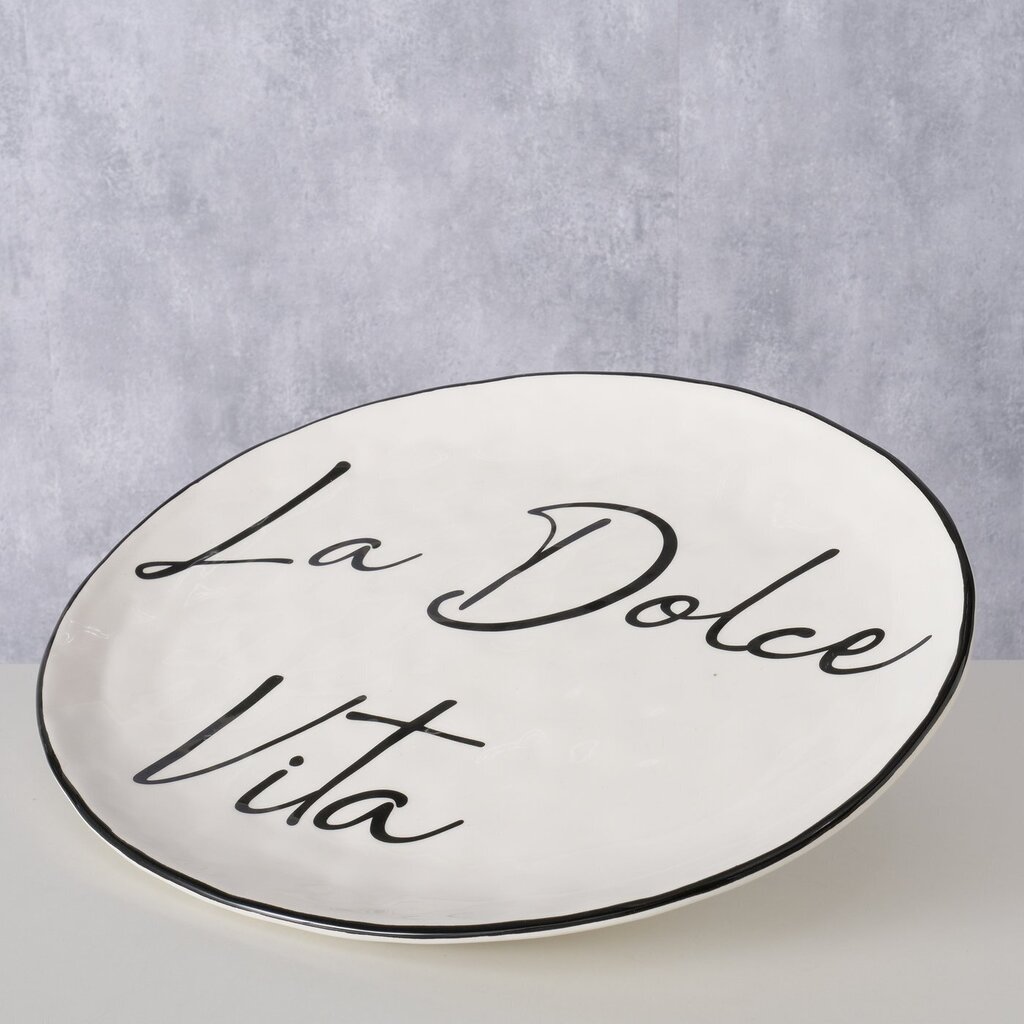 Boltze šķīvis Dolce Vita, 39x31x3 cm цена и информация | Trauki, šķīvji, pusdienu servīzes | 220.lv