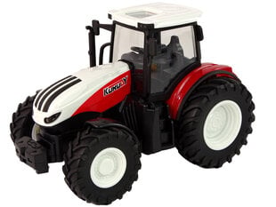 Tālvadības pults vadāms lauksaimniecības traktors, 1:24, sarkans cena un informācija | Rotaļlietas zēniem | 220.lv
