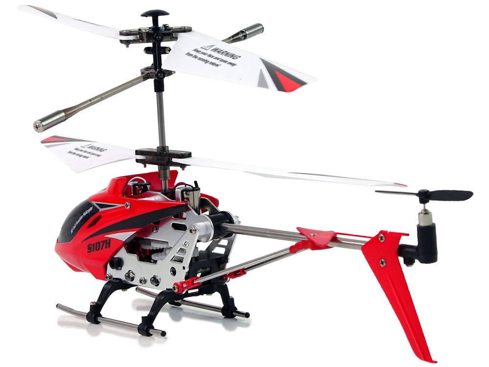 SYMA S107H tālvadības helikopters, sarkans цена и информация | Rotaļlietas zēniem | 220.lv