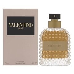 Туалетная вода для мужчин Valentino Uomo EDT, 100 мл цена и информация | Мужские духи | 220.lv