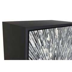 Skapītis DKD Home Decor melns MDF (75 x 40 x 181 cm) cena un informācija | Skapīši viesistabai | 220.lv