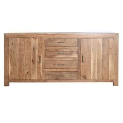 Устройство DKD Home Decor Натуральный древесина акации (170 x 45 x 80 cm) цена и информация | Витрины, серванты | 220.lv