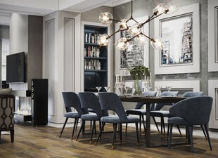 Italux piekaramā lampa Nantes 10310/7P-BK цена и информация | Люстры | 220.lv