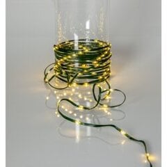 480 LED lampiņu virtene vienkrāsaina 3600cm 5,6W Dew Drop Micro cena un informācija | Ziemassvētku lampiņas, LED virtenes | 220.lv