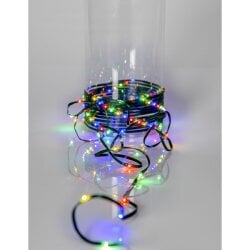 480 LED lampiņu virtene krāsaina 3600cm 5,6W Dew Drop Micro cena un informācija | Ziemassvētku lampiņas, LED virtenes | 220.lv
