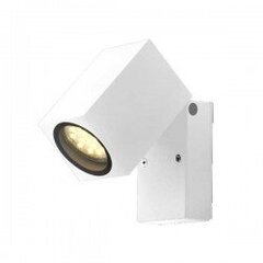 Светилиник настенный алюминий белый IP44 GU10 цена и информация | Уличное освещение | 220.lv