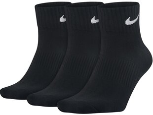 Мужские носки Nike U NK Perf Ltwt QT, 3 пары, черные цена и информация | Мужские носки | 220.lv