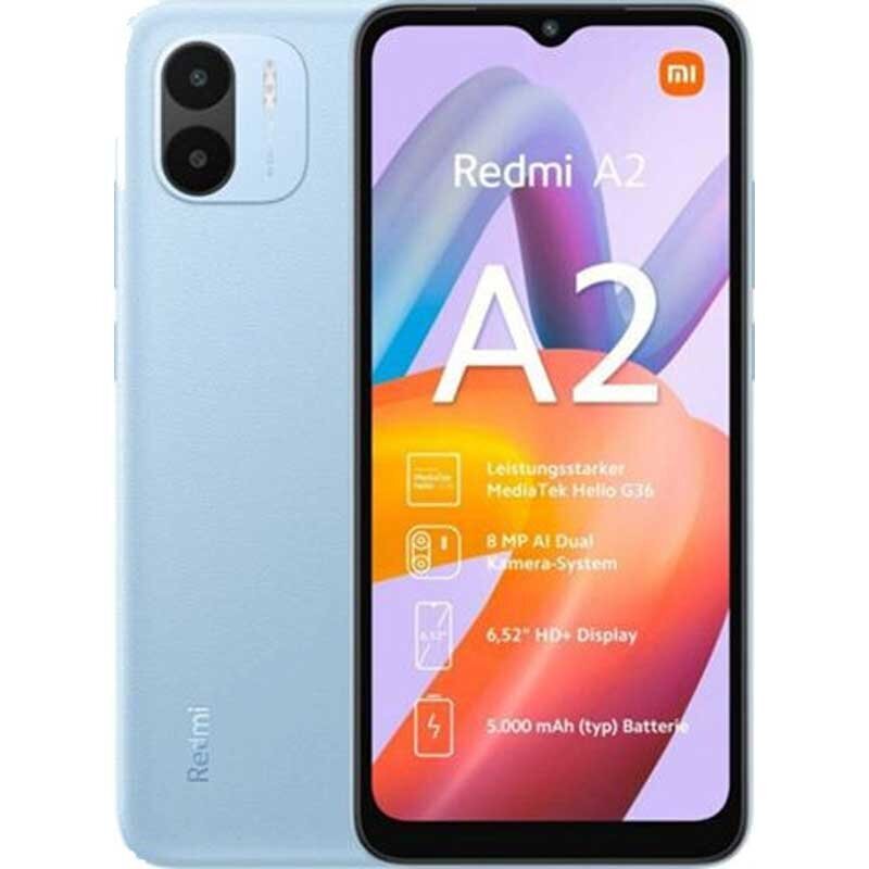 Xiaomi Xiaomi Redmi A2 2/32 GB blue cena un informācija | Mobilie telefoni | 220.lv